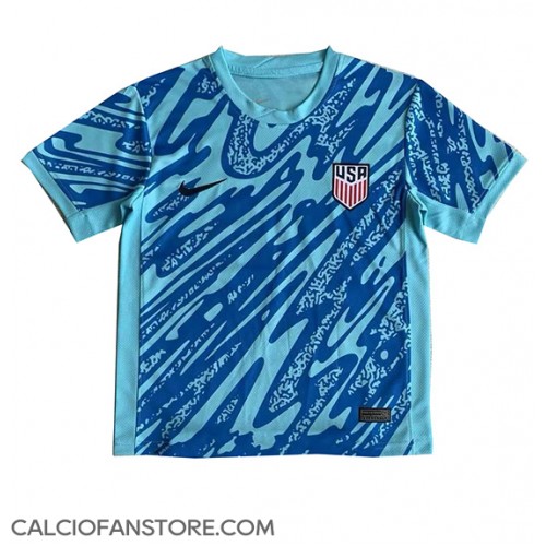 Maglia Calcio Stati Uniti Portiere Prima Divisa Copa America 2024 Manica Corta